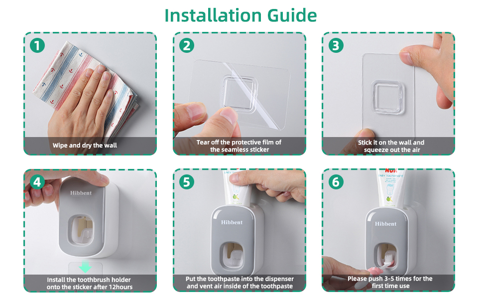 wall mounted toothpaste squeezer