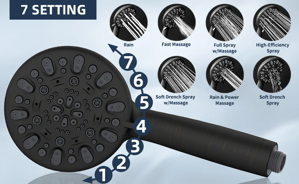 shower head combo