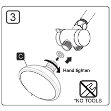 High Pressure Shower Heads with Handheld