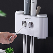tooth brushing holder wall mount