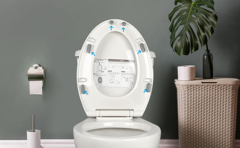 toilet seat bumpers