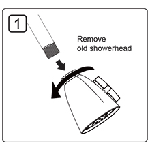 High Pressure Shower Heads with Handheld