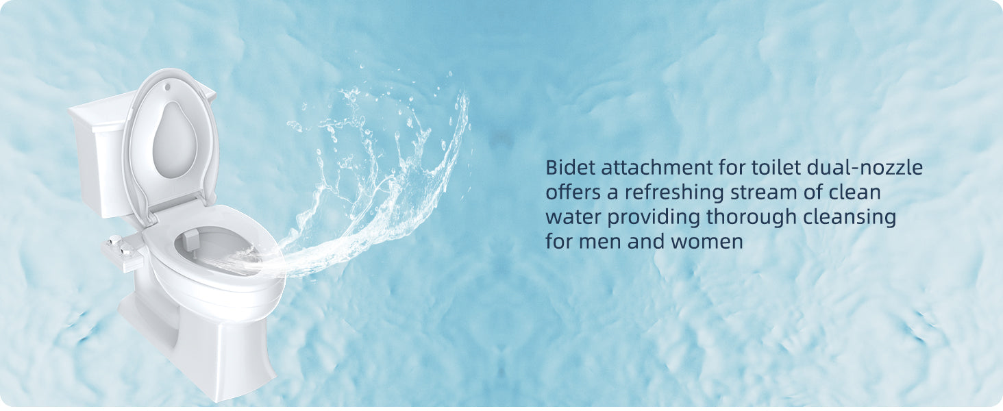 hibbent toile seat bidet attachment