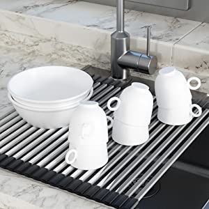 roll up dish drying rack