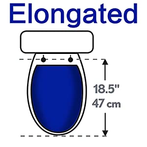 elongated toilet seat