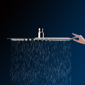 large shower head