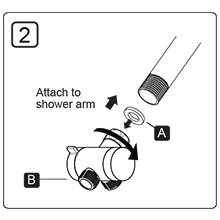 High Pressure Shower Heads with Handheld