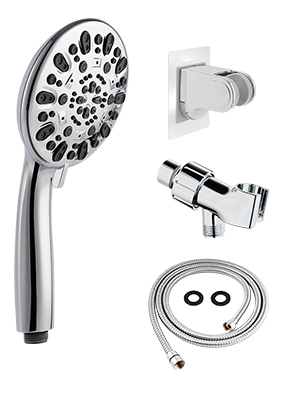 shower head handheld with shower arm holder