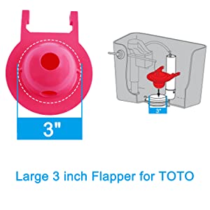 toilet flapper for TOTO