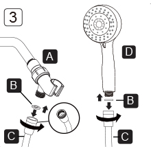 High Pressure Handheld Shower Head